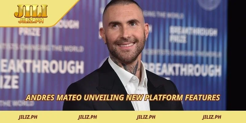 Andres Mateo unveiling new platform features