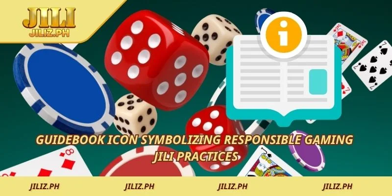 Guidebook icon symbolizing responsible gaming JILI practices