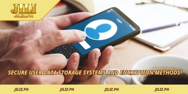 Secure user data storage systems and encryption methods