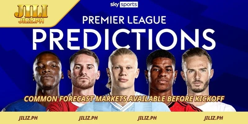 Common forecast markets available before kickoff
