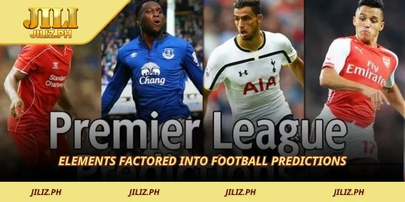 Elements factored into football predictions