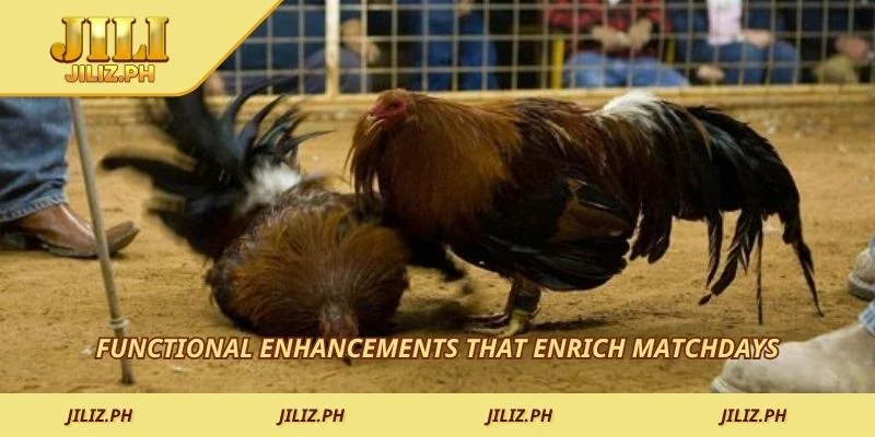 Functional enhancements that enrich matchdays