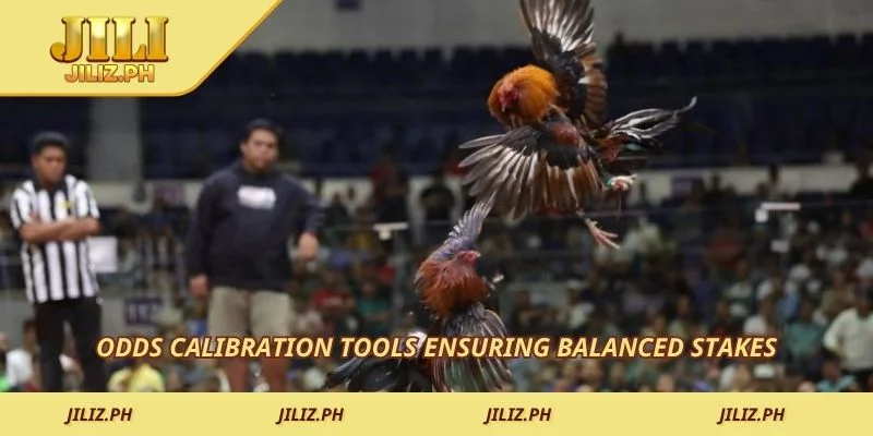 Odds calibration tools ensuring balanced stakes