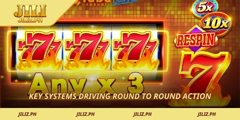 Key systems driving round to round action
