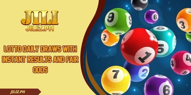 Lotto Daily Draws With Instant Results And Fair Odds