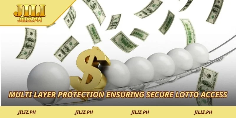 Multi layer protection ensuring secure Lotto access