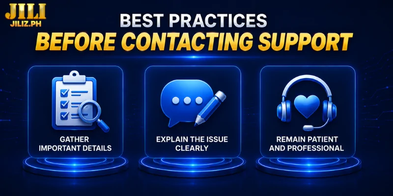 Best Practices Before Contacting Support